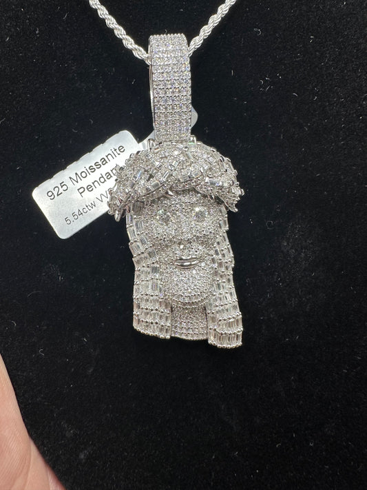 Iced Out Jesus Pendant