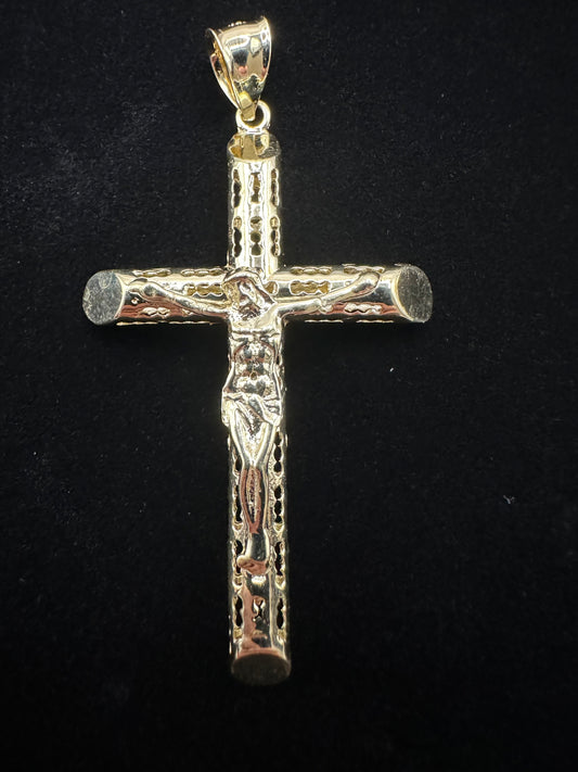 10kt Yellow Gold Cross Pendant