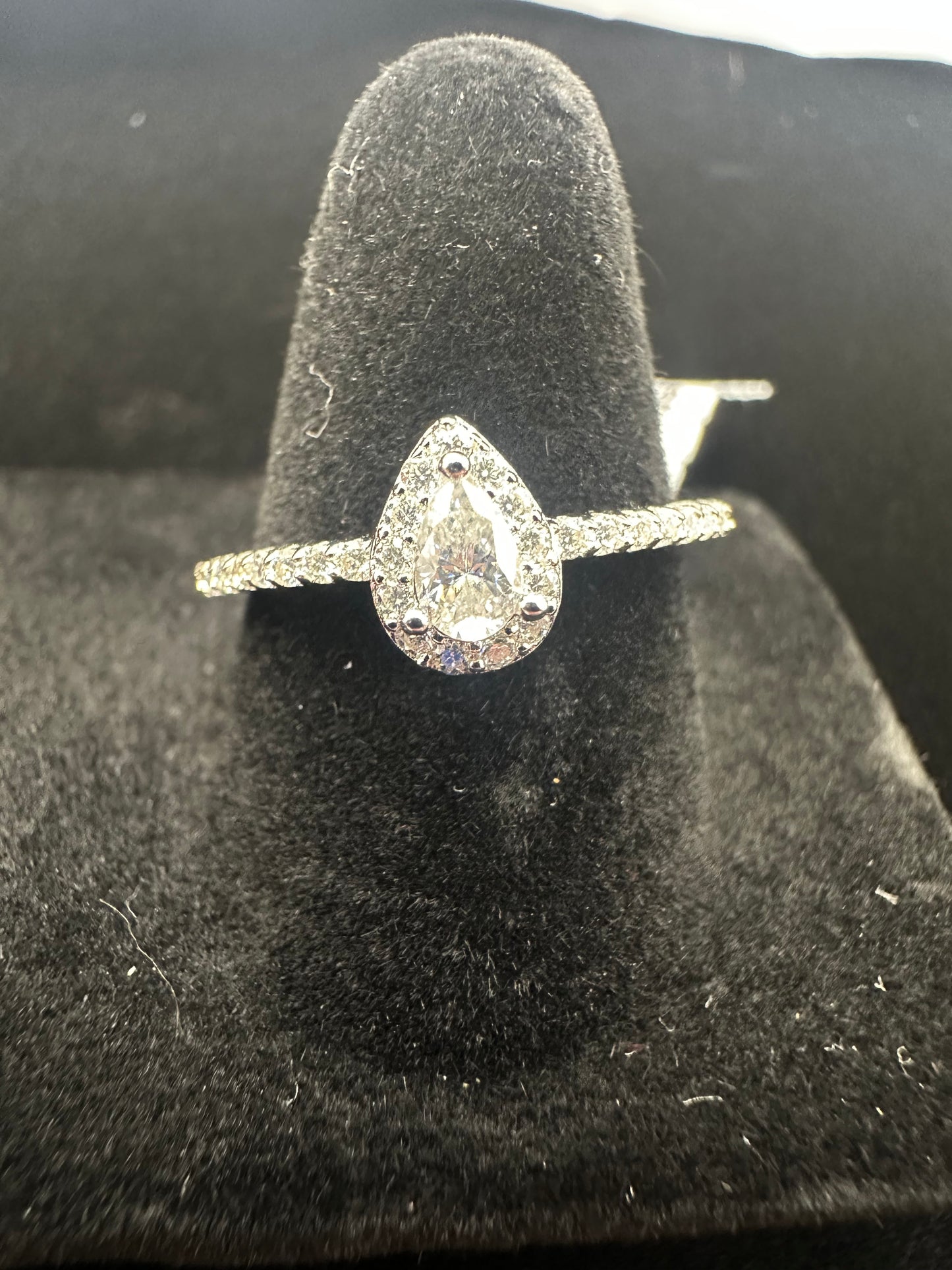Pear-Shaped Ring
