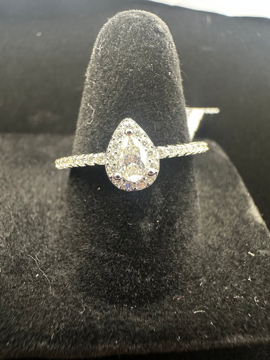 Pear-Shaped Ring
